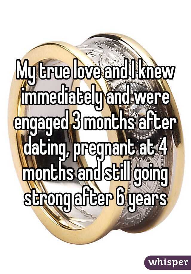 pregnant after dating 4 months